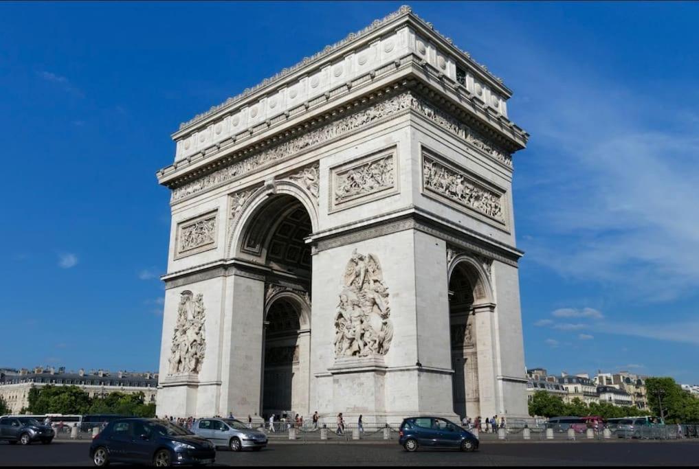 Suite Paris, Tour Eiffel, Champs Elysees Buitenkant foto